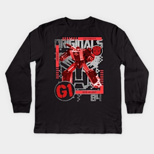 G1 Originals - Red Alert Kids Long Sleeve T-Shirt